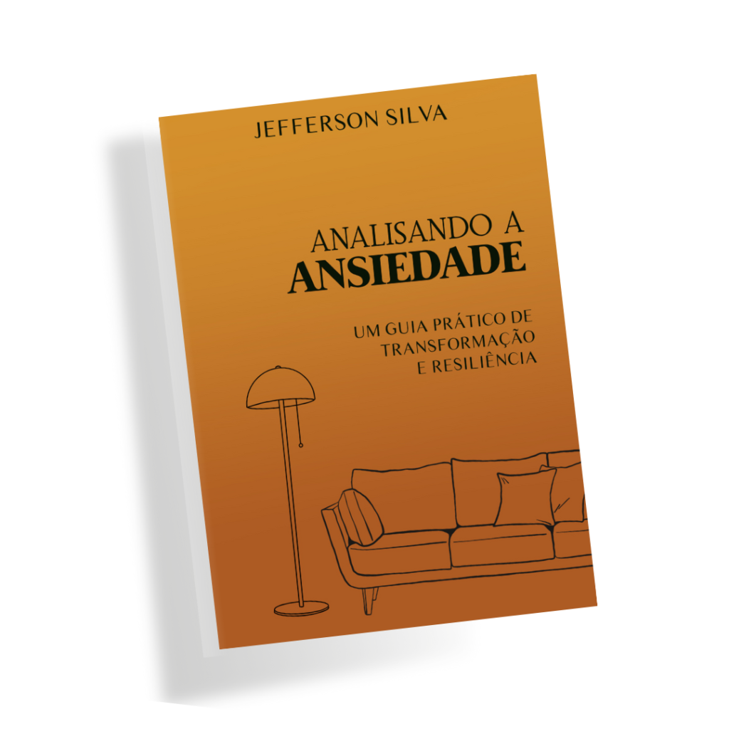 Capa do livro Analisando a Ansiedade, de Jefferson da Silva